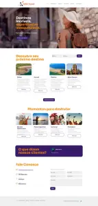 Kero Viajar — projeto desenvolvido pela Lev Sistemas