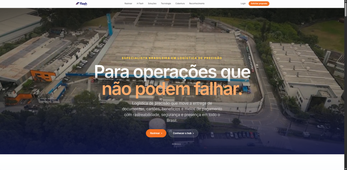 Flash Courier — projeto desenvolvido pela Lev Sistemas