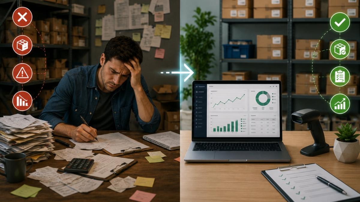 Controle de Estoque na Pequena Empresa: Erros e Soluções