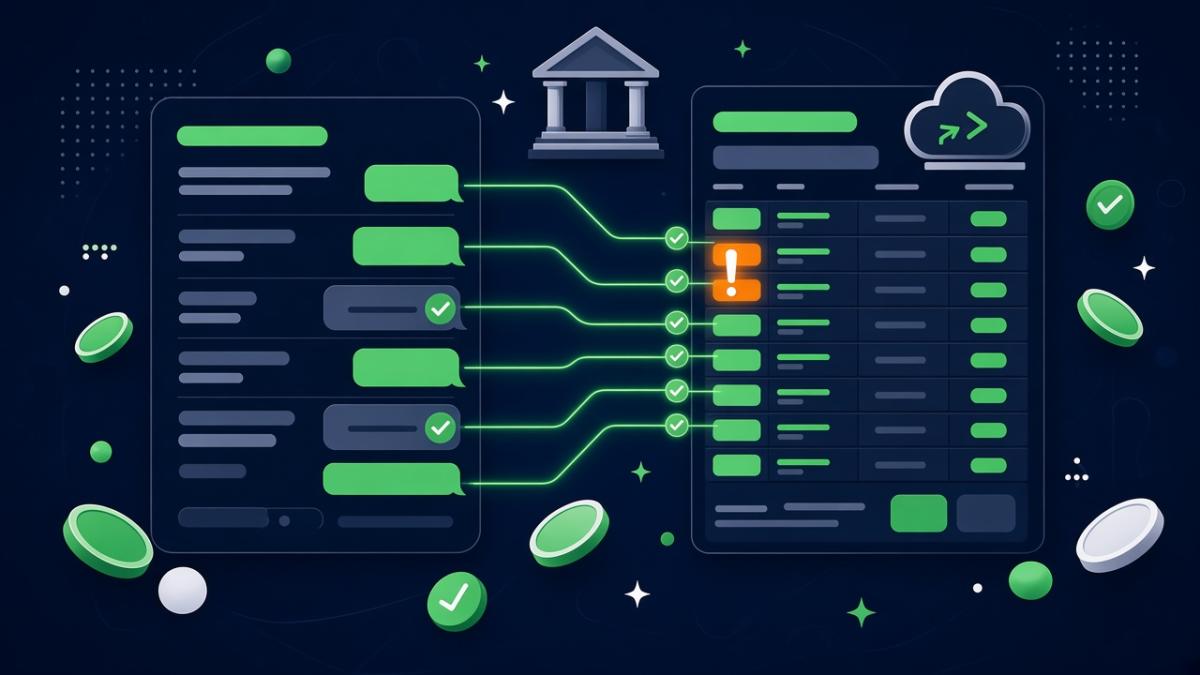 Conciliação bancária automática: como funciona na prática